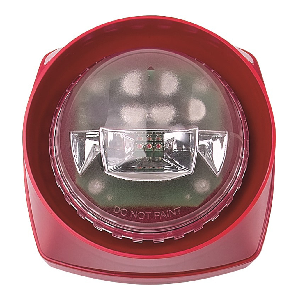 Flash EN54-23, conexión a lazo esserbus para centrales IQ8 y FlexES. Sin alimentación externa, aislador de cortocircuito