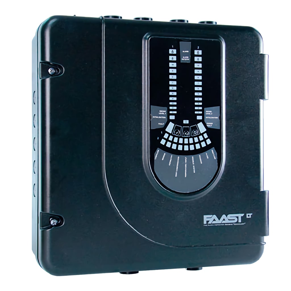Sistema de aspiración FAAST-LT para lazo analógico de Notifier de 2 canales/2 detectores compatible ID60