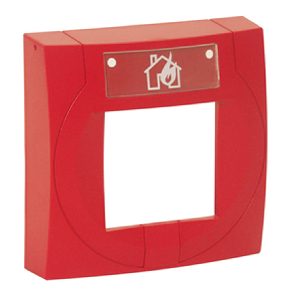 Carcasa pulsador modular de montaje superficie color rojo para pulsadores 80490X