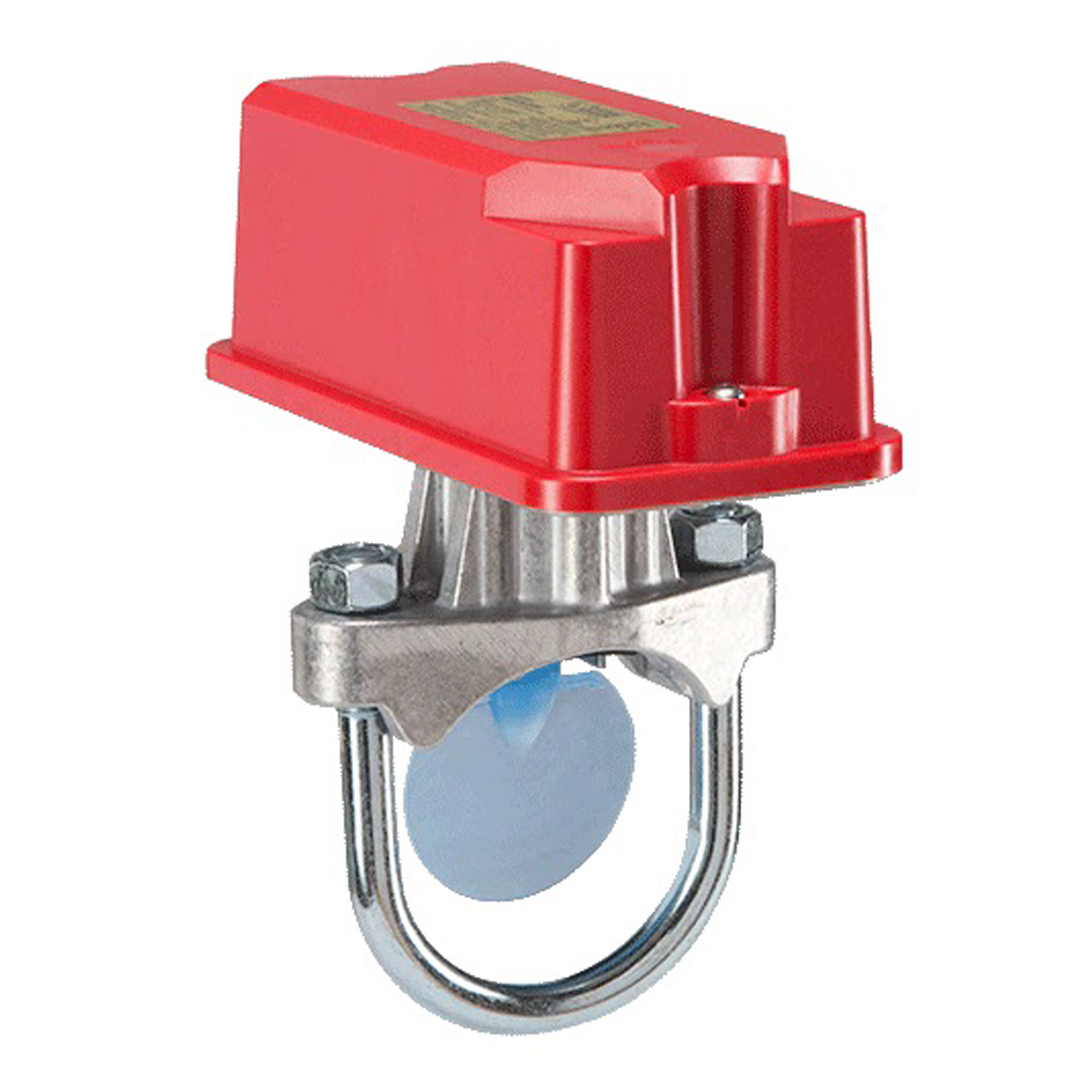 Detector de flujo para tuberÃas de 3†(76,2mm) con anclaje por abrazadera. Certificado CPR.