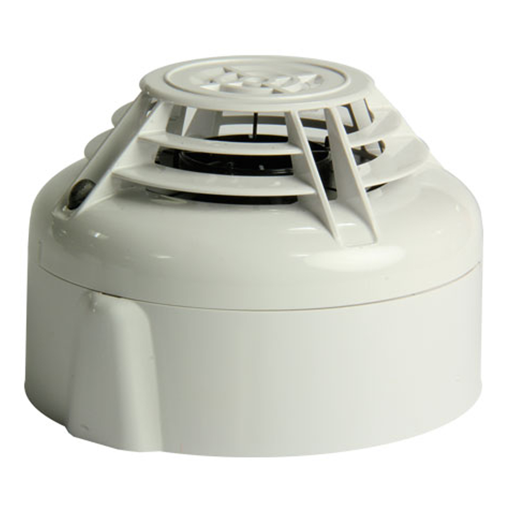 Detector vÃa radio óptico-térmico-IR analógico blanco