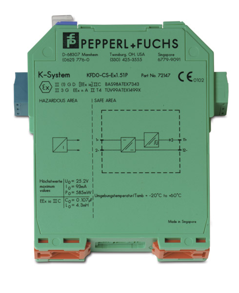 Aislador galvánico para las series AS372/FA370.
