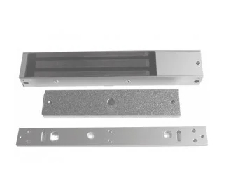 Electroimán para puertas de emergencia y montaje en superficie de 150 Kg/1470 N.