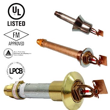 Rociador horizontal de pared de respuesta normal (K80) R5334
