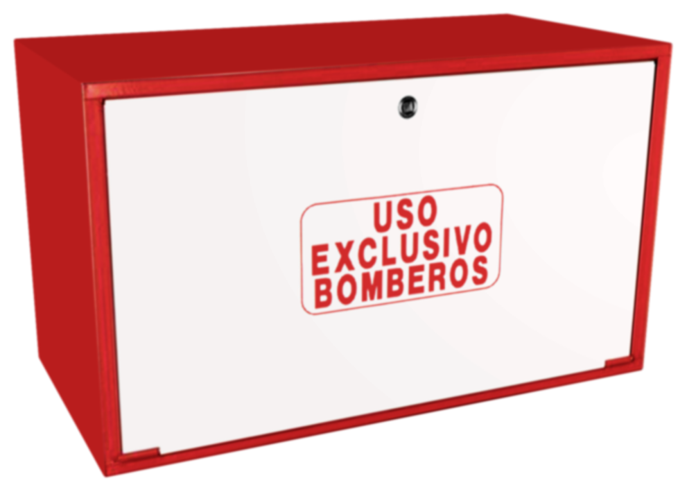 Cofre de superficie IPF-39 rojo / Puerta ciega blanca