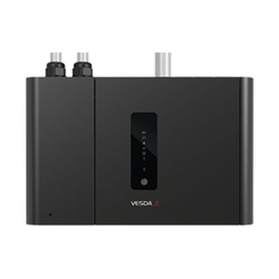 VEP DE 1 TUBO CON LED - PLÃSTICO NEGRO WIFI
