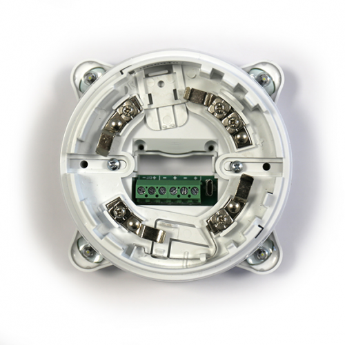 Base con indicador de alarma audible direccionable de bajo consumo