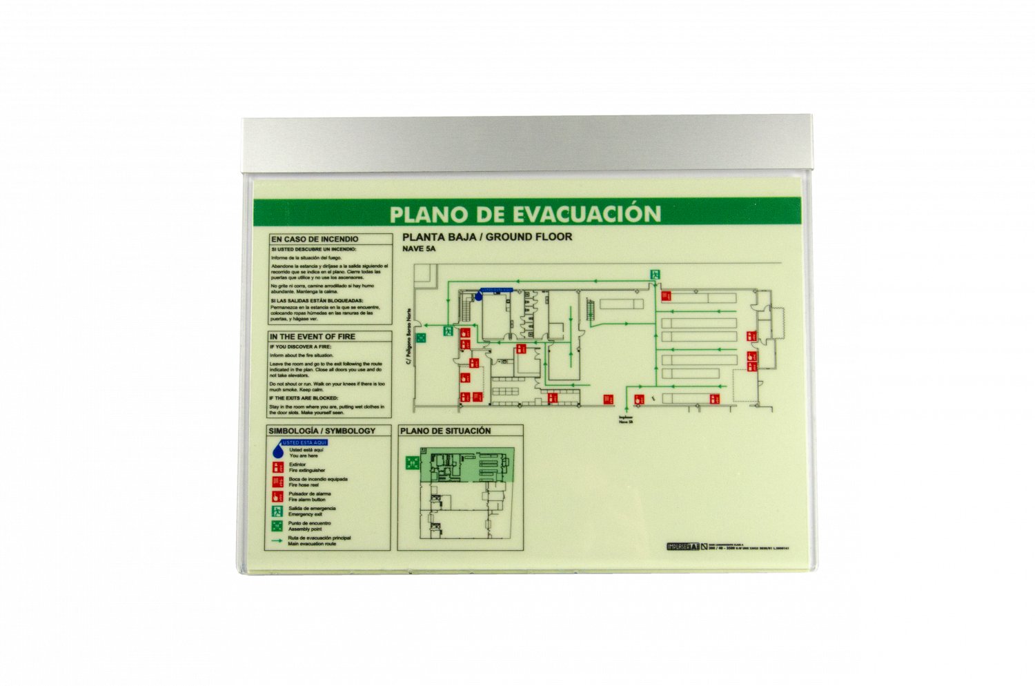 Plano + portaplano decorado