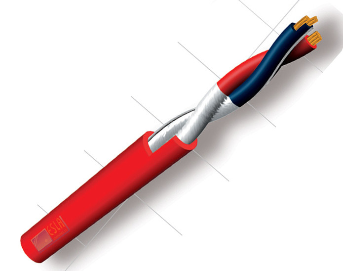 Cable trenzado apantallado LH 2x1.5mm CPR (100mts)